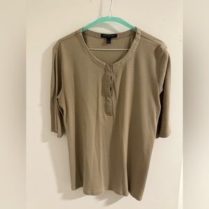 Banana republic button top